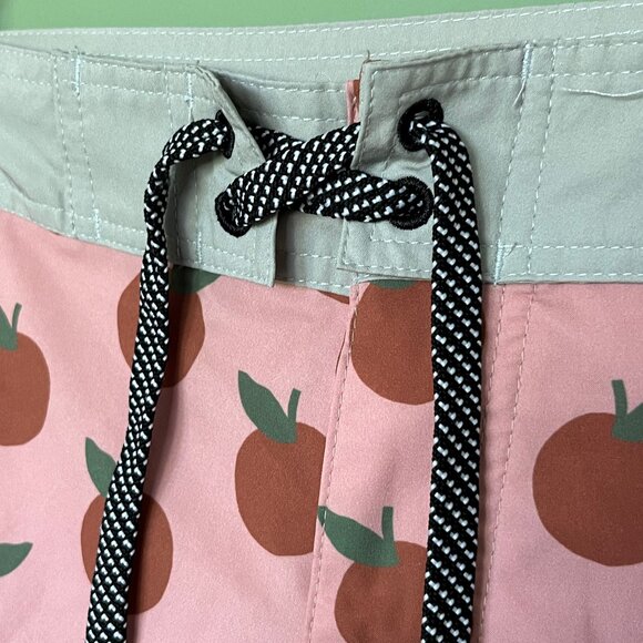 Of One Sea Men's Townshorts in Joie Inn  Peach Collab Print Swimsuit Size 32 - Picture 7 of 10